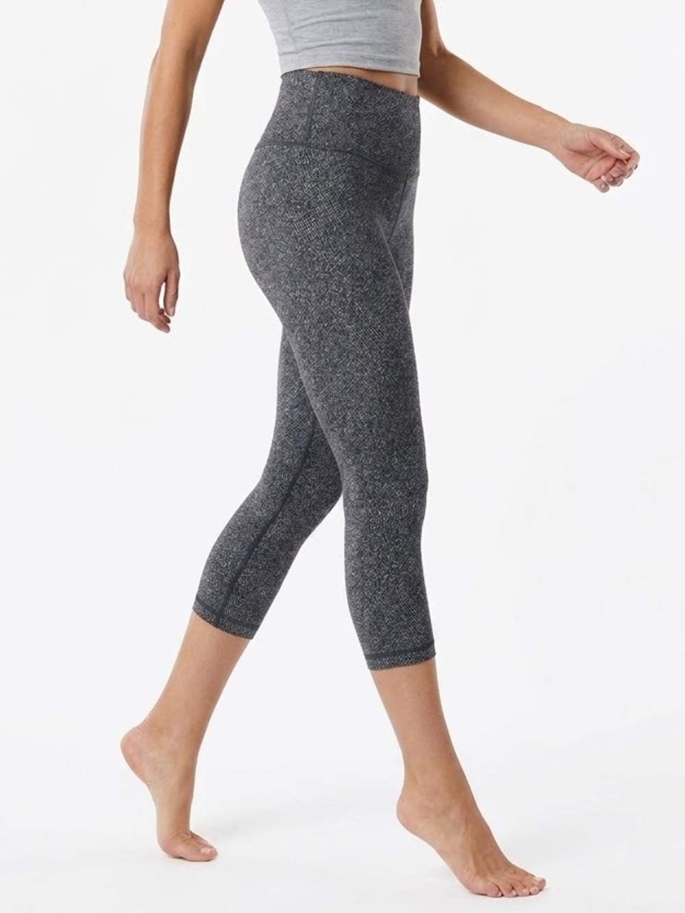 LULULEMON | HR WUNDER TRAIN LINED CROP LEGGINGS 23”